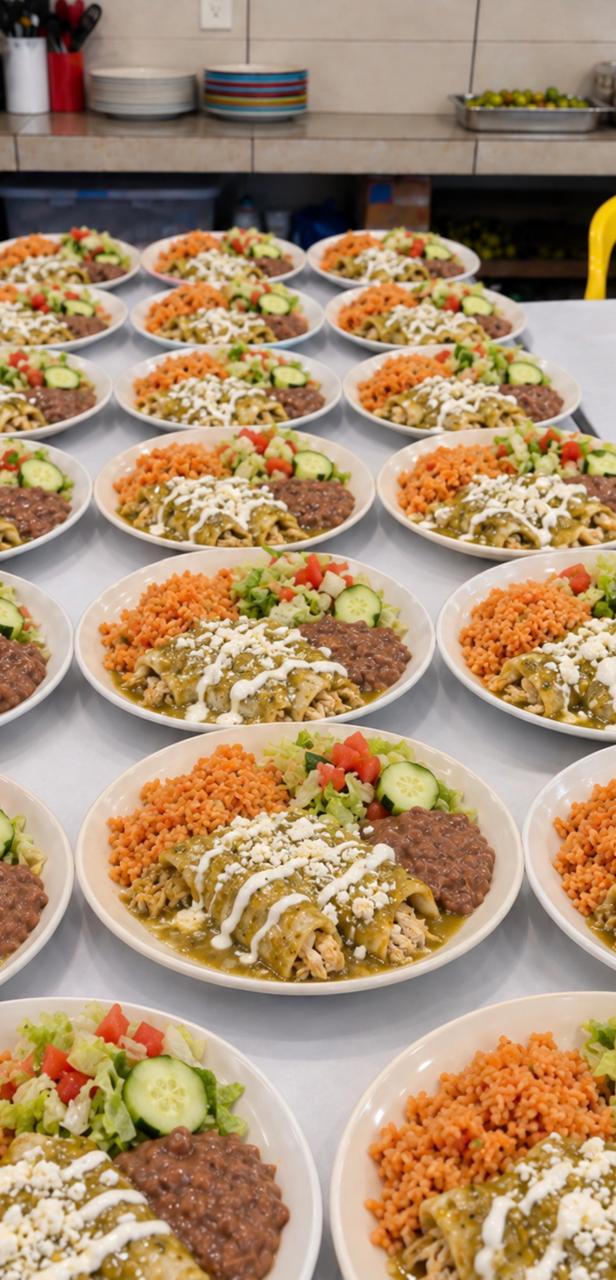 Alimentos preparados para la comunidad de SIQUEM, fotografía 3